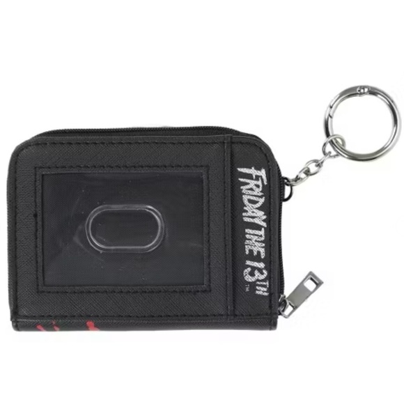 Friday The 13th Jason Mask Women's Mini Bifold Wallet - Picture 3 of 8